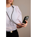 Telefoonkabel als lanyard met USB-C naar USB-C opladen 60W kleur groen sfeer weergave 2
