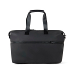 Uitschuifbare weekend reistas van gerecycled polyester 54 L kleur zwart vierde weergave