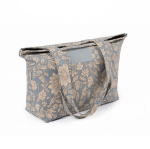 Tas van katoen en polyester met premium opdruk 220 g/m² kleur blauw vierde weergave