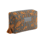 Toilettas van katoen en polyester met premium opdruk 220 g/m² kleur grijs zesde weergave