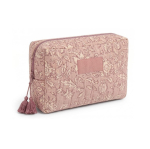 Toilettas van katoen en polyester met premium opdruk 220 g/m² kleur roze gedetailleerde weergave 4