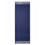 Zachte sjaal van acryl en viscose OEKO-TEX® 250 g/m² kleur marineblauw tweede weergave