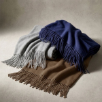 Zachte sjaal van acryl en viscose OEKO-TEX® 250 g/m² eerste weergave