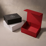Presentatiedoos van stevig karton met magneetsluiting 1.200 g/m² kleur rood vijfde weergave
