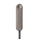 USB-C-oplaadkabel van 100 cm met geïntegreerde telefoonhouder 10 W kleur zwart tweede weergave
