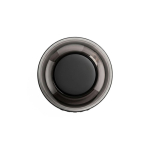 Compacte speaker met verlichting en 8 W vermogen kleur zwart derde weergave