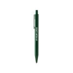 Aluminium pen met matte afwerking, jumbo vulling en blauwe inkt hoofdweergave