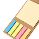 Bureauset van gerecycled karton met telefoonhouder en pen kleur naturel detailweergave 3