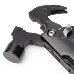 Roestvrijstalen multitool met 9 functies en vergrendeling kleur zwart detailweergave 2