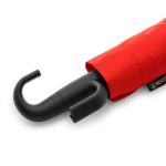 Automatische vouwparaplu met windbestendig systeem Ø100 kleur rood detailweergave 5