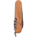 Victorinox zakmes van roestvrij staal en hout met 10 functies vijfde weergave