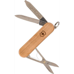 Victorinox zakmes van roestvrij staal en hout met 5 functies kleur bruin tweede weergave