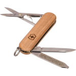 Victorinox zakmes van roestvrij staal en hout met 5 functies eerste weergave