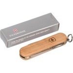 Victorinox zakmes van roestvrij staal en hout met 5 functies vijfde weergave