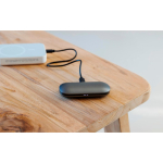 Draadloze oordopjes met USB-C-oplaadcase BrandCharger kleur grafiet tweede weergave