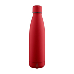 Druppelvrije fles van gerecycled RVS met matte afwerking 700 ml kleur bordeaux derde weergave