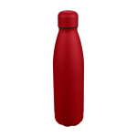 Druppelvrije fles van gerecycled RVS met matte afwerking 700 ml kleur bordeaux vijfde weergave
