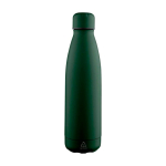 Druppelvrije fles van gerecycled RVS met matte afwerking 700 ml kleur groen tweede weergave