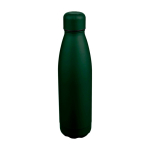 Druppelvrije fles van gerecycled RVS met matte afwerking 700 ml kleur groen vierde weergave