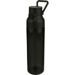 Stevige tritan drinkfles met kliksluiting en handgreep 750 ml kleur zwart zesde weergave