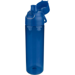Stevige tritan drinkfles met kliksluiting en handgreep 750 ml kleur blauw tweede weergave