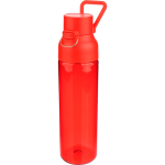 Stevige tritan drinkfles met kliksluiting en handgreep 750 ml kleur rood derde weergave