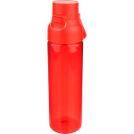 Stevige tritan drinkfles met kliksluiting en handgreep 750 ml kleur rood zesde weergave