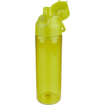 Stevige tritan drinkfles met kliksluiting en handgreep 750 ml kleur groen tweede weergave