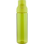 Stevige tritan drinkfles met kliksluiting en handgreep 750 ml kleur groen zevende weergave