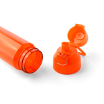 Stevige tritan drinkfles met kliksluiting en handgreep 750 ml kleur oranje zesde weergave