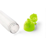 Transparante tritan fles met gekleurde dop en kliksluiting 750 ml kleur limoen groen vierde weergave