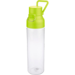 Transparante tritan fles met gekleurde dop en kliksluiting 750 ml kleur limoen groen zesde weergave