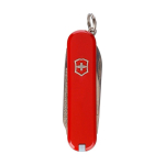 Victorinox roestvrijstalen sleutelhangerzakmes met 6 functies kleur rood zesde weergave