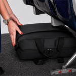 Reistas van synthetisch leer met vacuümcompressie 20L