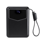 Powerbank met ingebouwde kabels en laaddisplay 20.000mAh