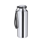 Thermosfles van gerecycled RVS met gevlochten riem 480ml
