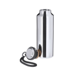 Thermosfles van gerecycled RVS met gevlochten riem 480ml