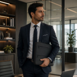 Gewatteerde polyester laptophoes met antidiefstalvak 15''