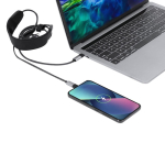 USB-C-oplaadkabel met massageapparaat en telefoonhouder 100W