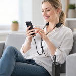 USB-C-oplaadkabel met massageapparaat en telefoonhouder 100W