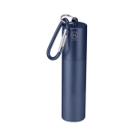 Gerecyclede aluminium powerbank met uitneembare batterij 2.200mAh