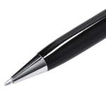 Aluminium draaipen met PU-etui en blauwe inkt