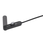 USB-C-oplaadkabel van gerecycled plastic met telefoonhouder 60W
