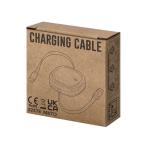 Uittrekbare USB-C-oplaadkabel van gerecycled materiaal 120cm 60W