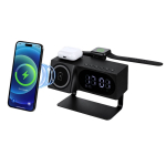 Draadloos laadstation met luidspreker en digitale klok 1.200mAh