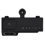 Draadloos laadstation met luidspreker en digitale klok 1.200mAh