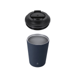 Thermosbeker van gerecycled RVS met lekvrije sluiting 350ml