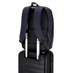Uitbreidbare rugzak van polyester en PU voor laptop tot 15''