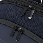 Uitbreidbare rugzak van polyester en PU voor laptop tot 15''