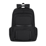 Gewatteerde rugzak van polyester en PU voor 15''-laptop 27L kleur zwart  negende weergave